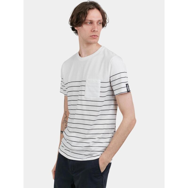Tricou cu maneci scurte Jaggy Pocket T-shirt - alb barbati