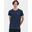 Tricou cu maneci scurte Jaggy Structured T-shirt - albastru inchis barbati
