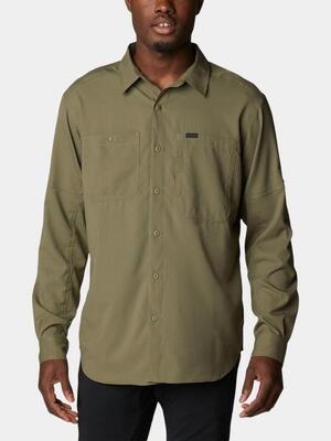 Wandelshirt heren silver ridge utility lite