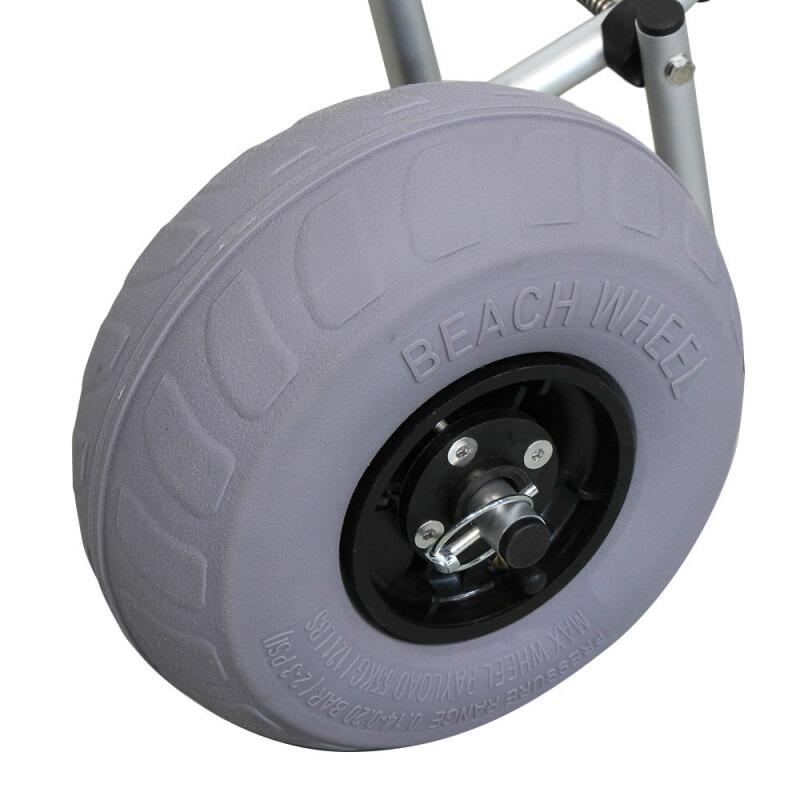 CARRINHO DE CAIAQUE UNIVERSAL COM RODA DE BALÃO - RYDE 2/6