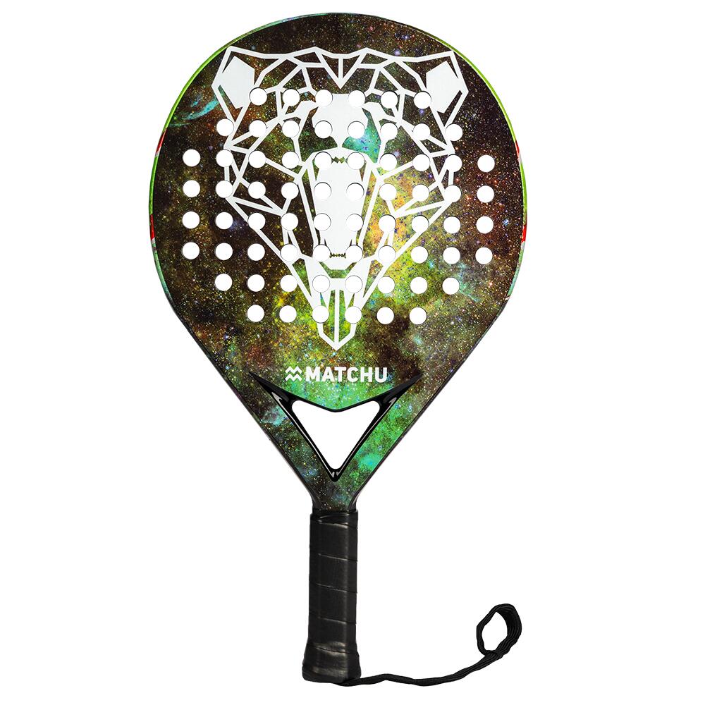 Padel racket Bear inclusief draagtas - Ronde vorm voor controle 2/7