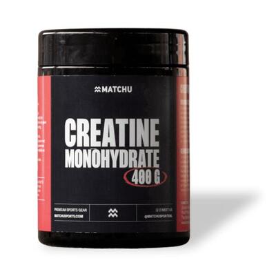 Creatine monohydraat 400 gram poeder - inclusief schepje