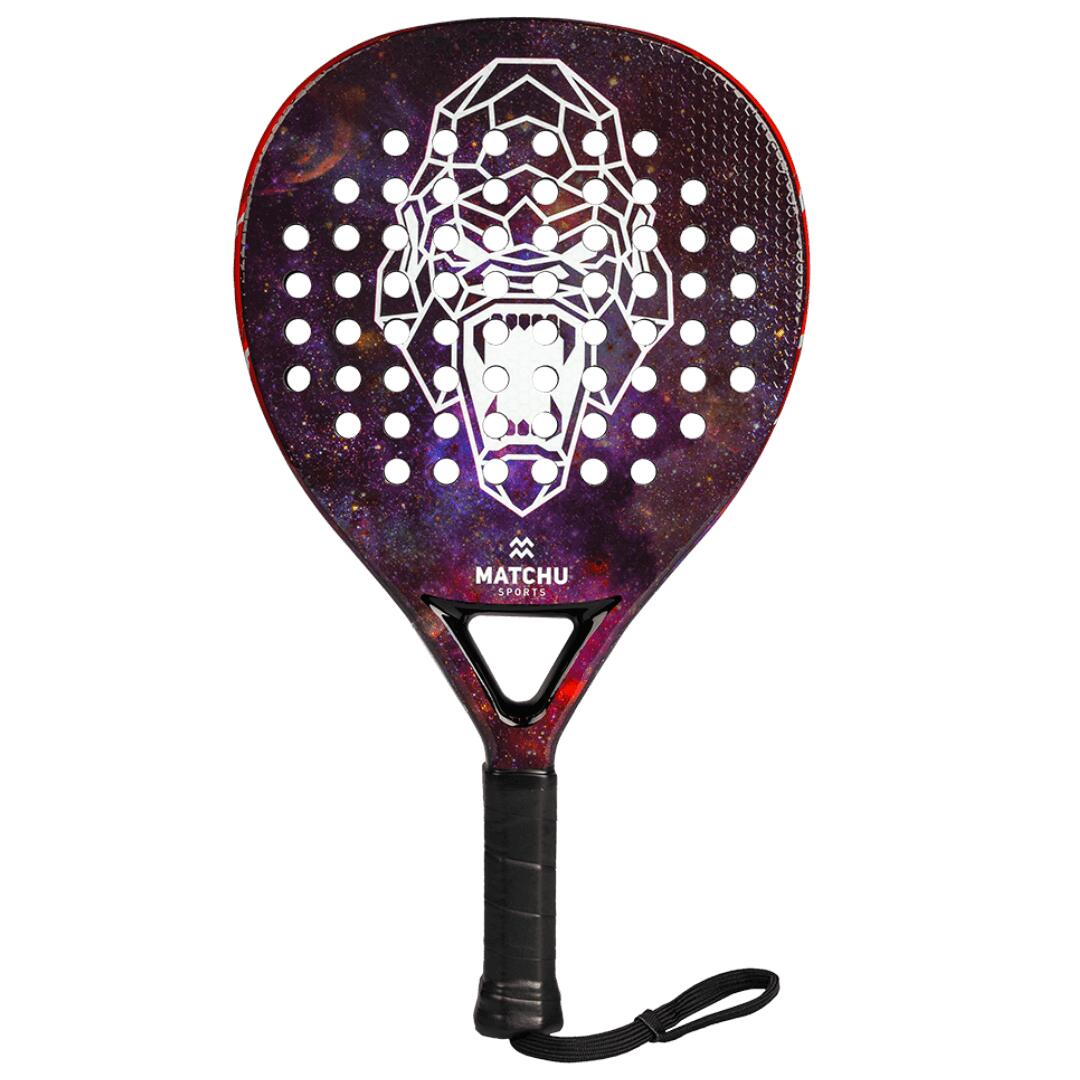Padel racket Gorilla inclusief draagtas - traanvorm voor allrounders 2/7