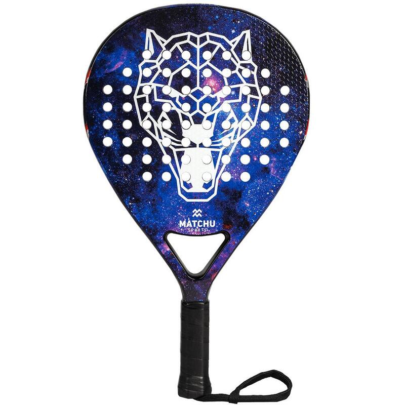 Raquette de padel Panther y compris housse - Forme diamant pour joueurs avancés