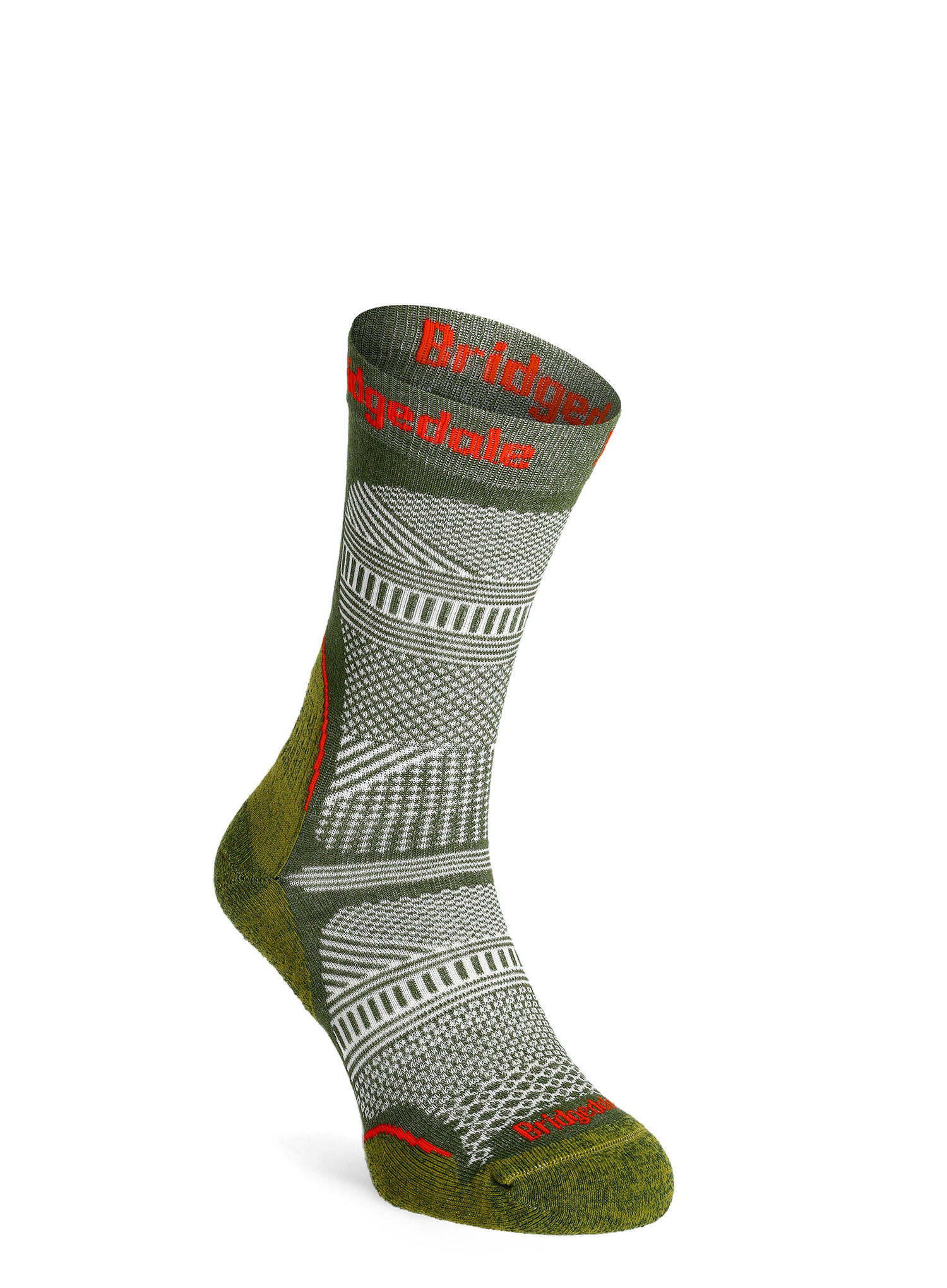 BRIDGEDALE Mens Hiking Ultralight T2 Coolmax Performance Original Boot Socks