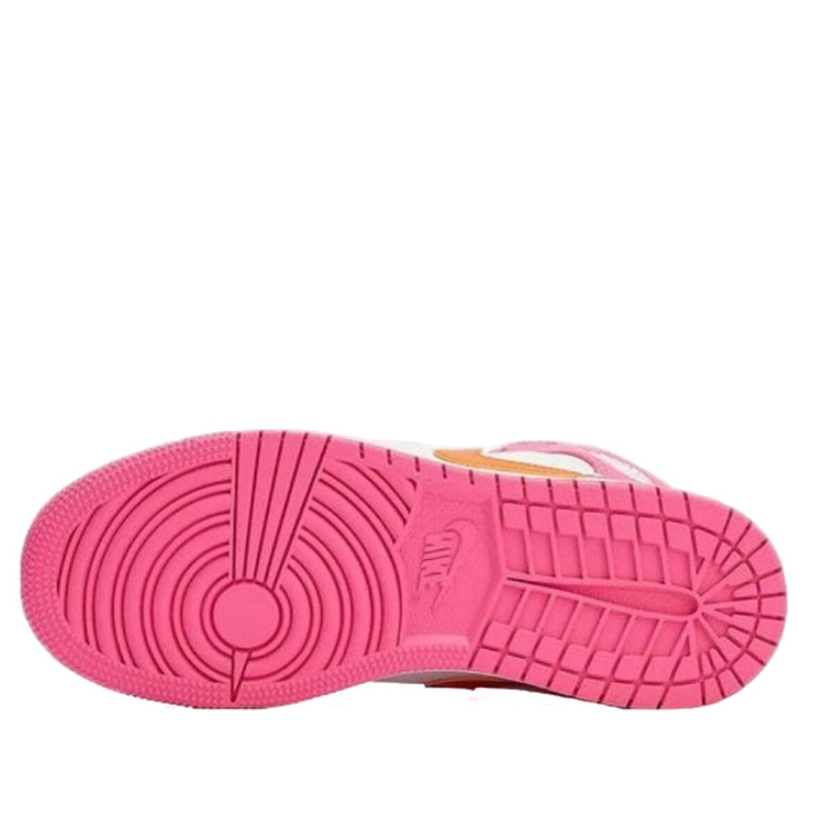 Chaussures  1 Mid Pinksicle Safety Orange 4/4
