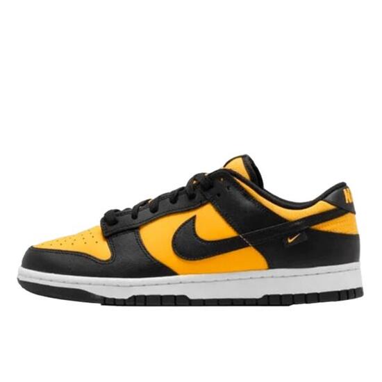 Scarpe Dunk Low Black University Gold