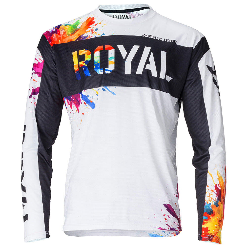 Royal Apex Splatter Long Sleeve MTB Jersey Limited Edition 2/7