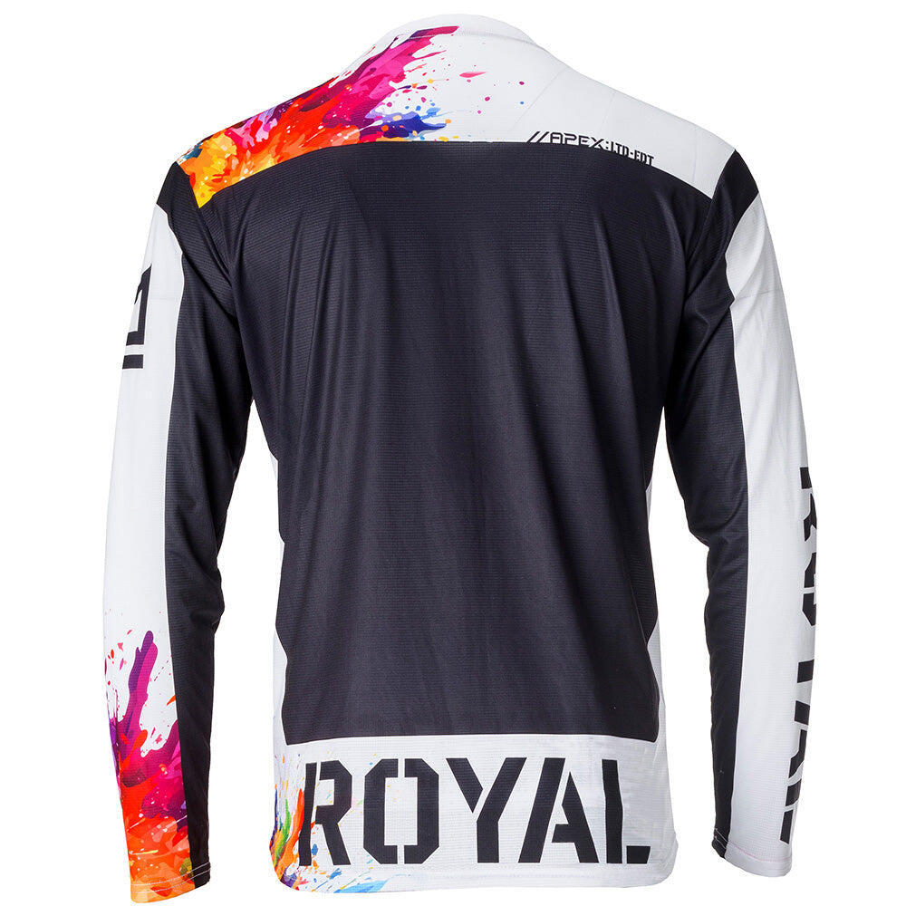 Royal Apex Splatter Long Sleeve MTB Jersey Limited Edition 3/7
