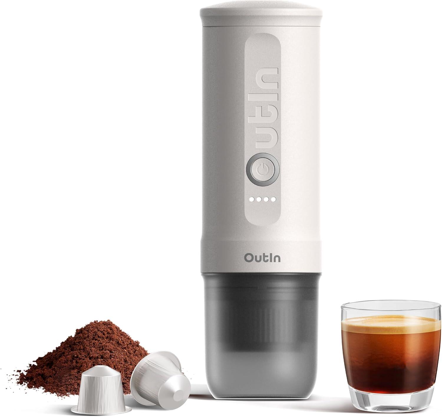 OUTIN Nano - Draagbare elektrische espressomachine