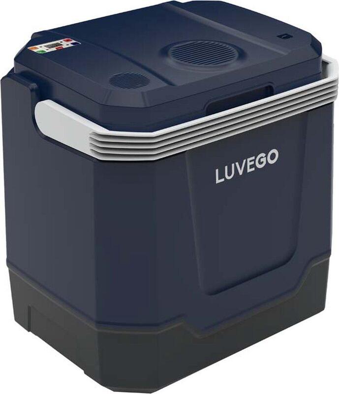 Luvego Cool Box Termo Eléctrico 32L - Frigobox 12v 230 voltios - Cool Box
