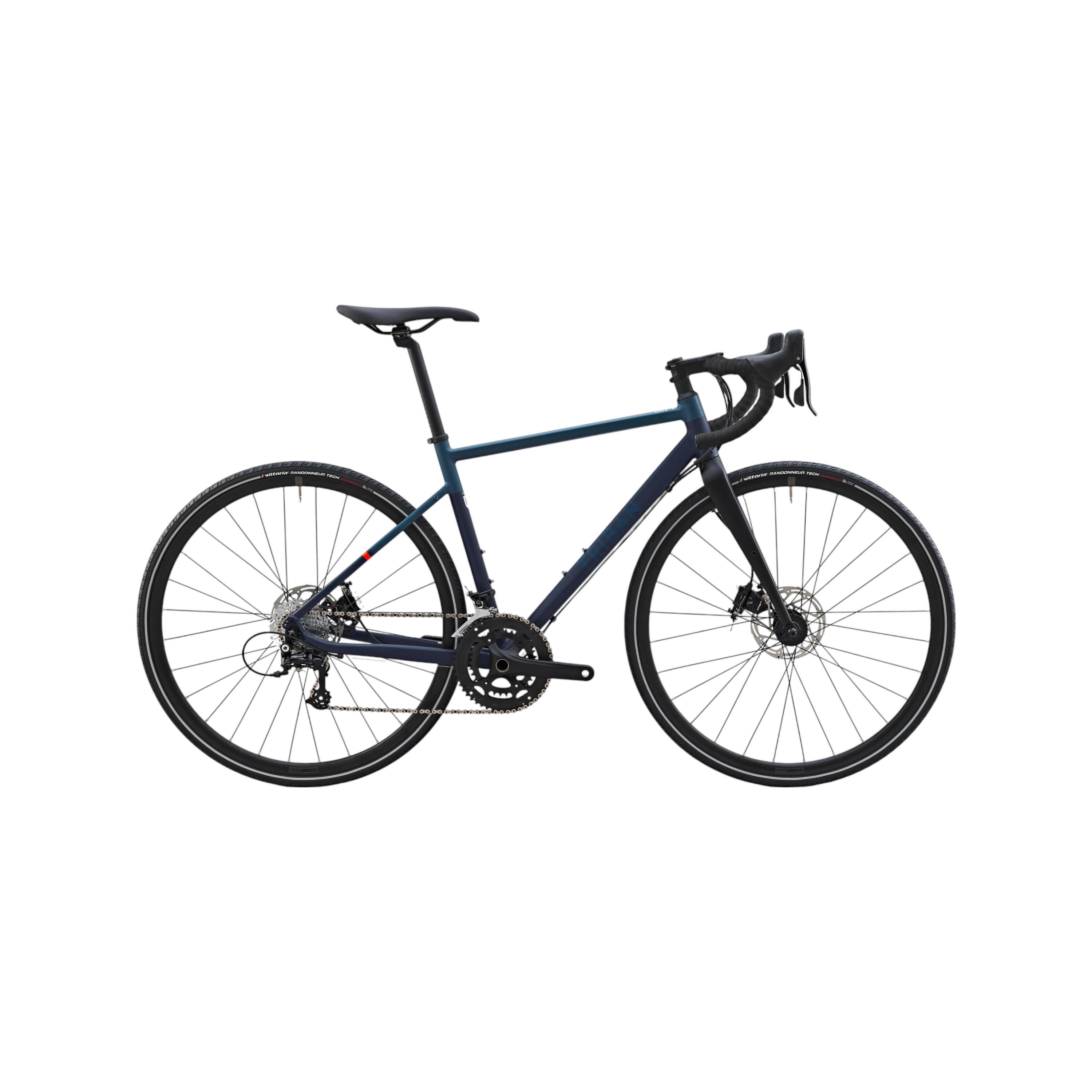 TRIBAN Tweedehands - RACEFIETS VOOR RECREATIEF FIETSEN RC520 MICROSHIFT 10V - ZEER GOED