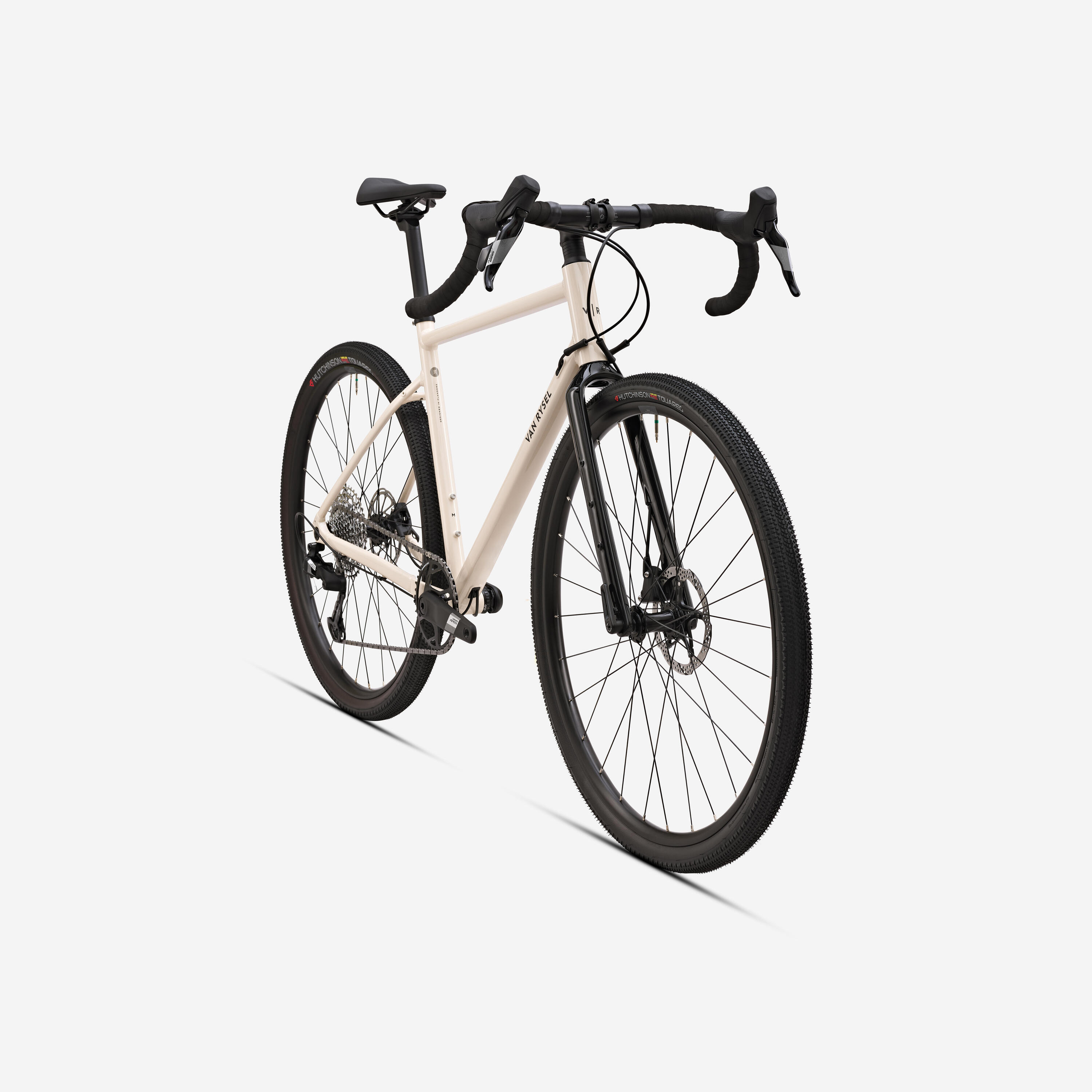 Tweedehands Gravelbike SRAM Apex 1x12v GRVL AF beige 2/5