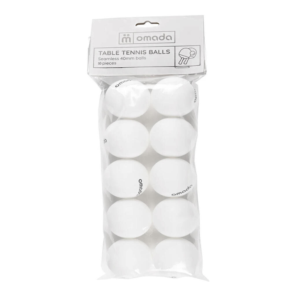 Table tennis ping pong balls (set of 10)