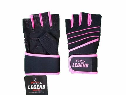 Fitness Handschoenen Dames Roze Legend Grip
