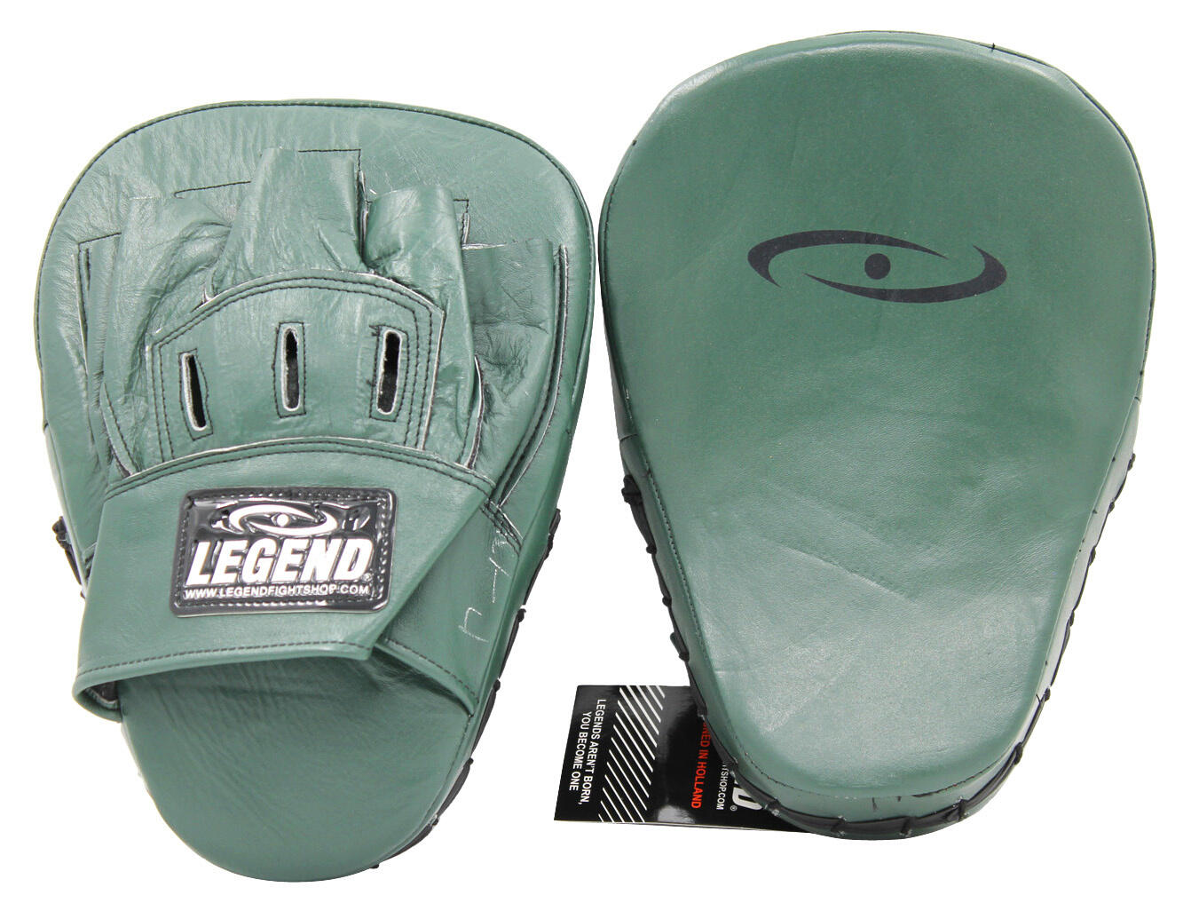 Pro Line Focus Pads Stootkussen Army Leer 4/4