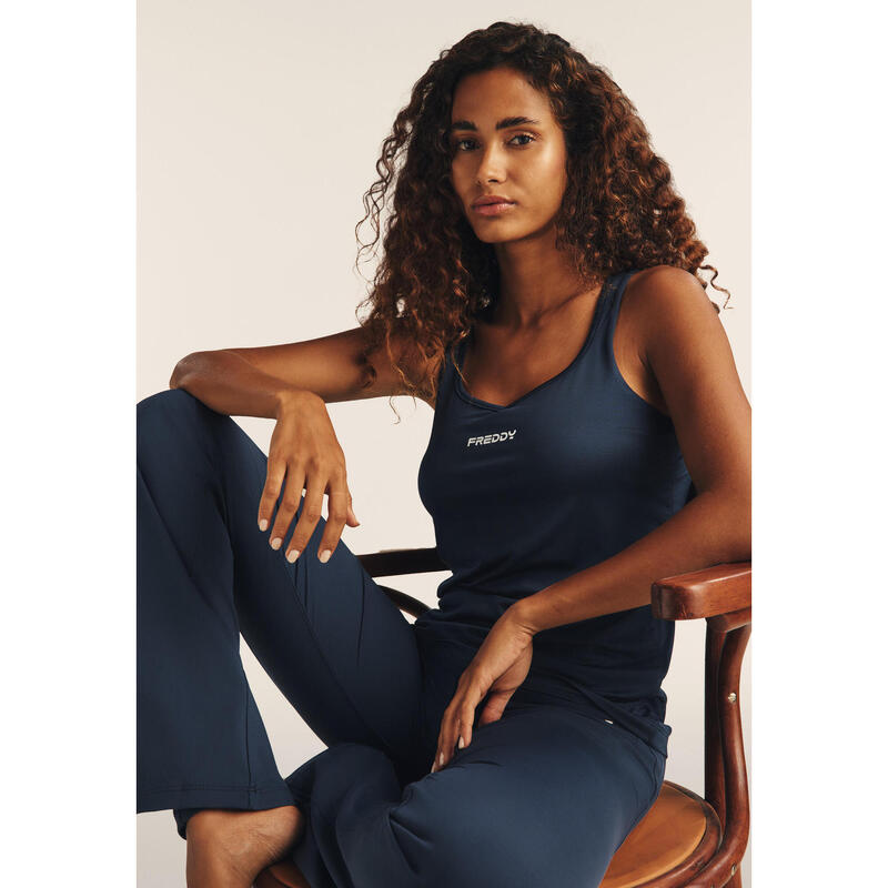 Débardeur de sport avec soutien-gorge intégré