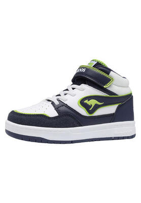 KangaROOS K-CP Dunkin Mid EV High-Top Kinder Unisex Sneaker 10267 weiß/blau
