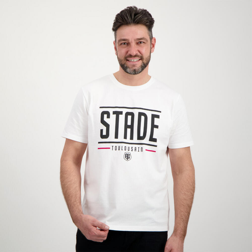 STADE TOULOUSAIN T-shirt Uomo Create Stade Toulousain Bianca