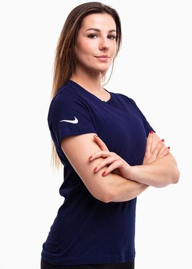 T-shirt donna nike blu