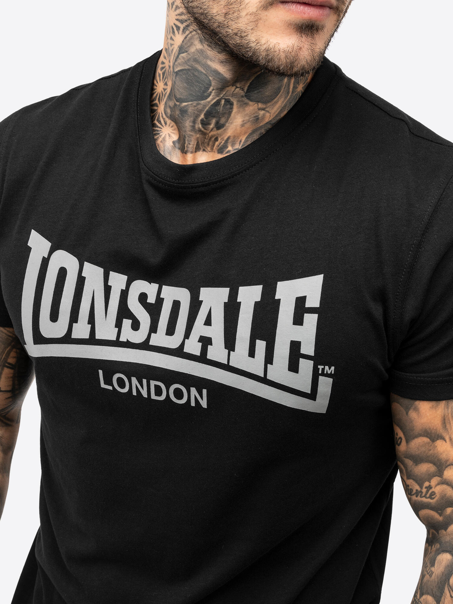 LONSDALE Heren T-shirt & shortset regular fit MOY 5/5