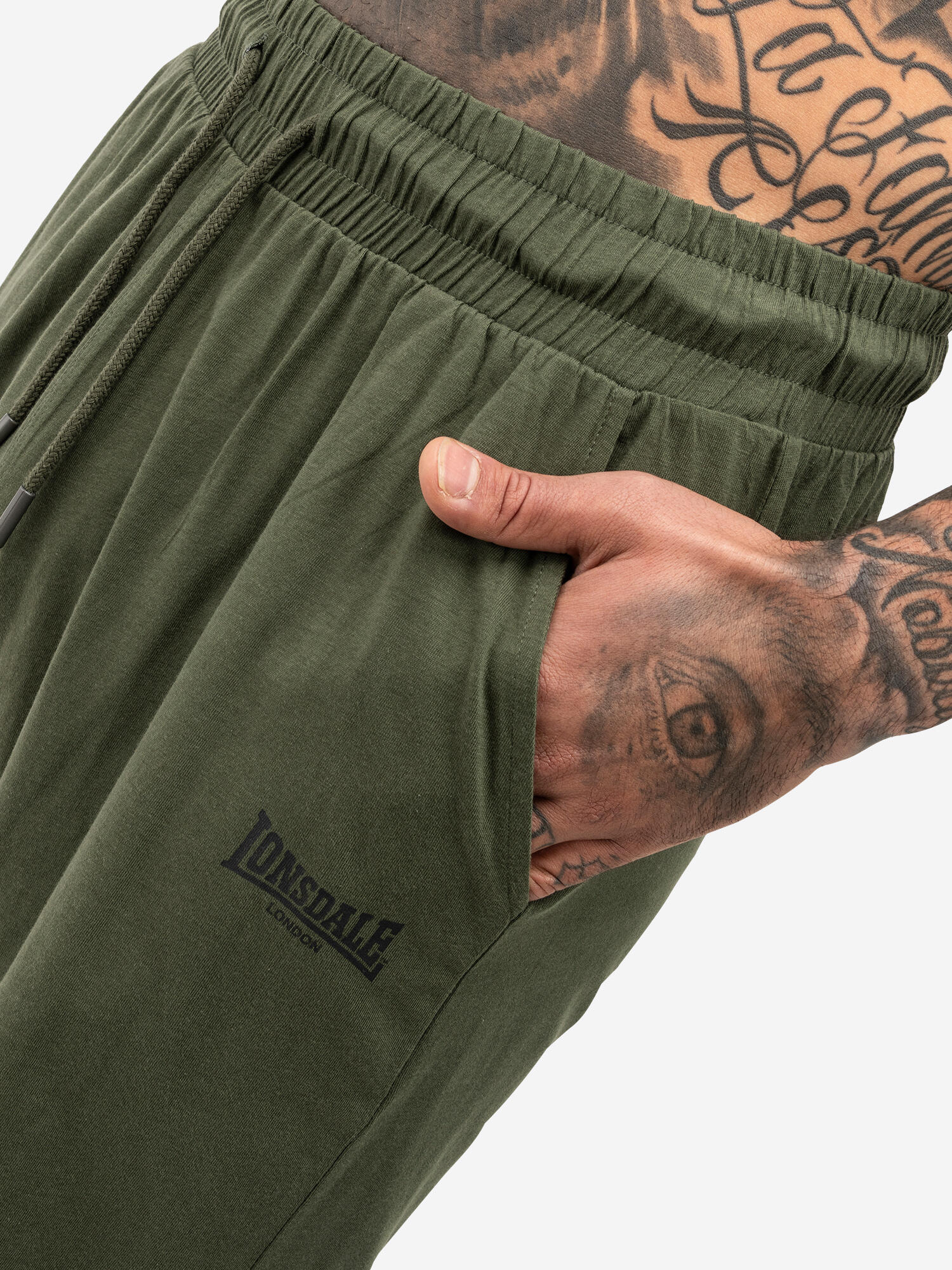 LONSDALE Heren T-shirt & shortset regular fit MOY 5/5