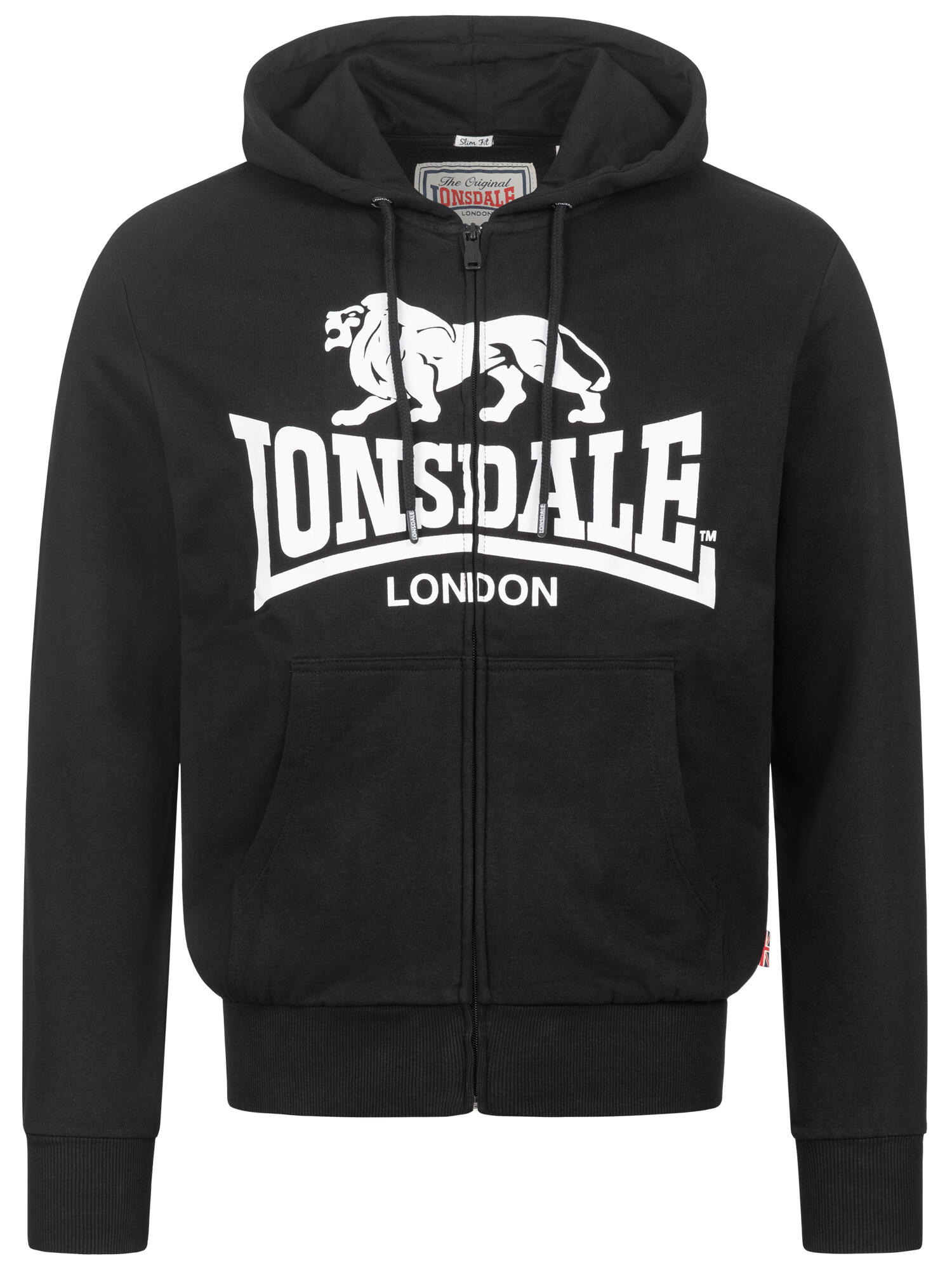 Sweatshirt à capuche zippé Lonsdale Krafty 2/5