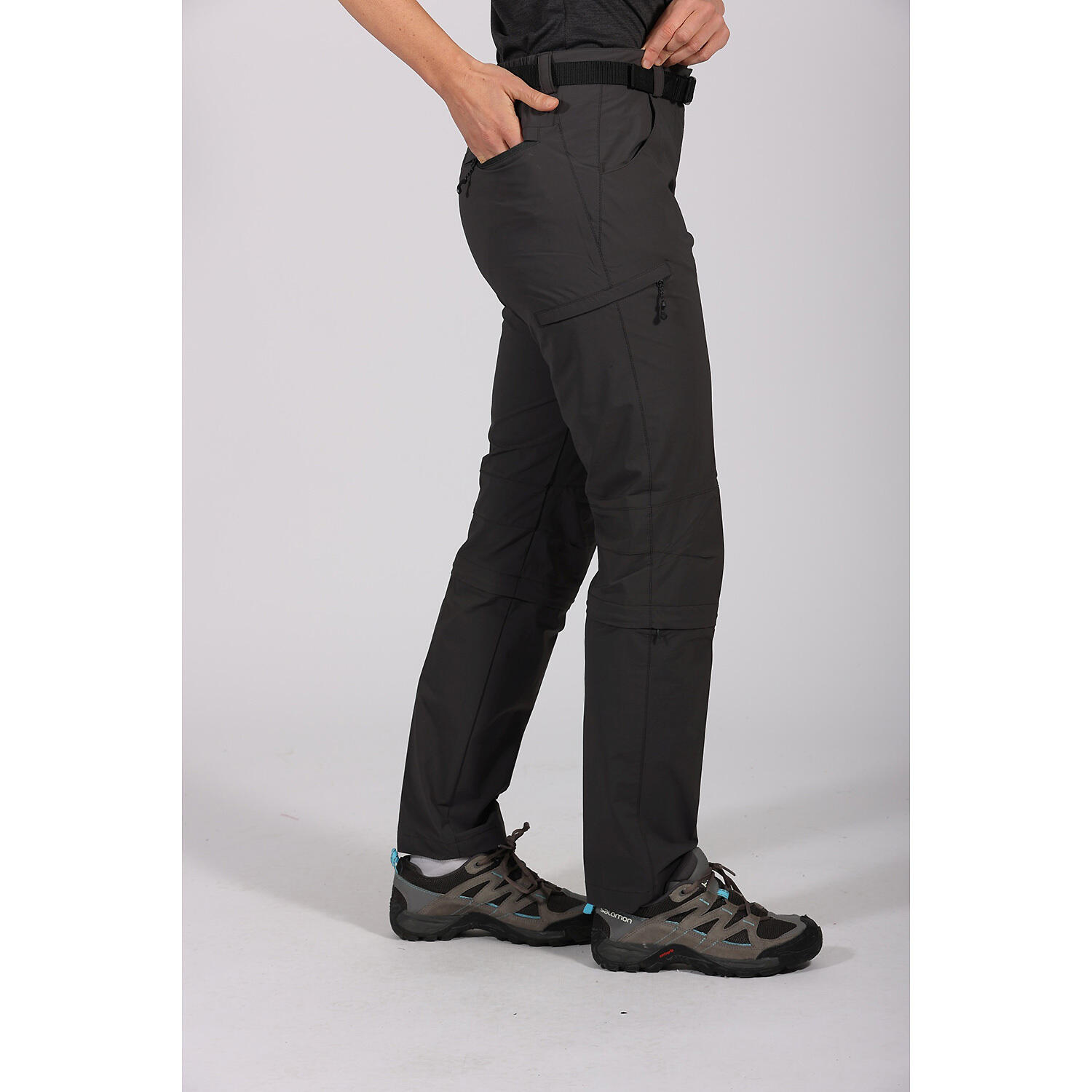 Damen Zipp-Off Hose Hamilton 2XT 6/7