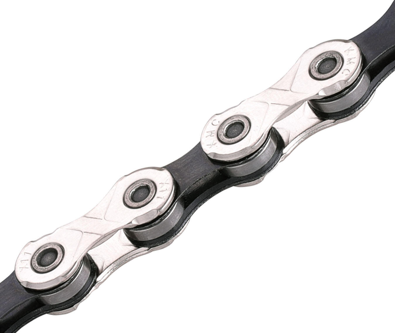 KMC Km C X11 Fietsketting 11 Versnellingen 128 130 Schakels Zwart Zilver