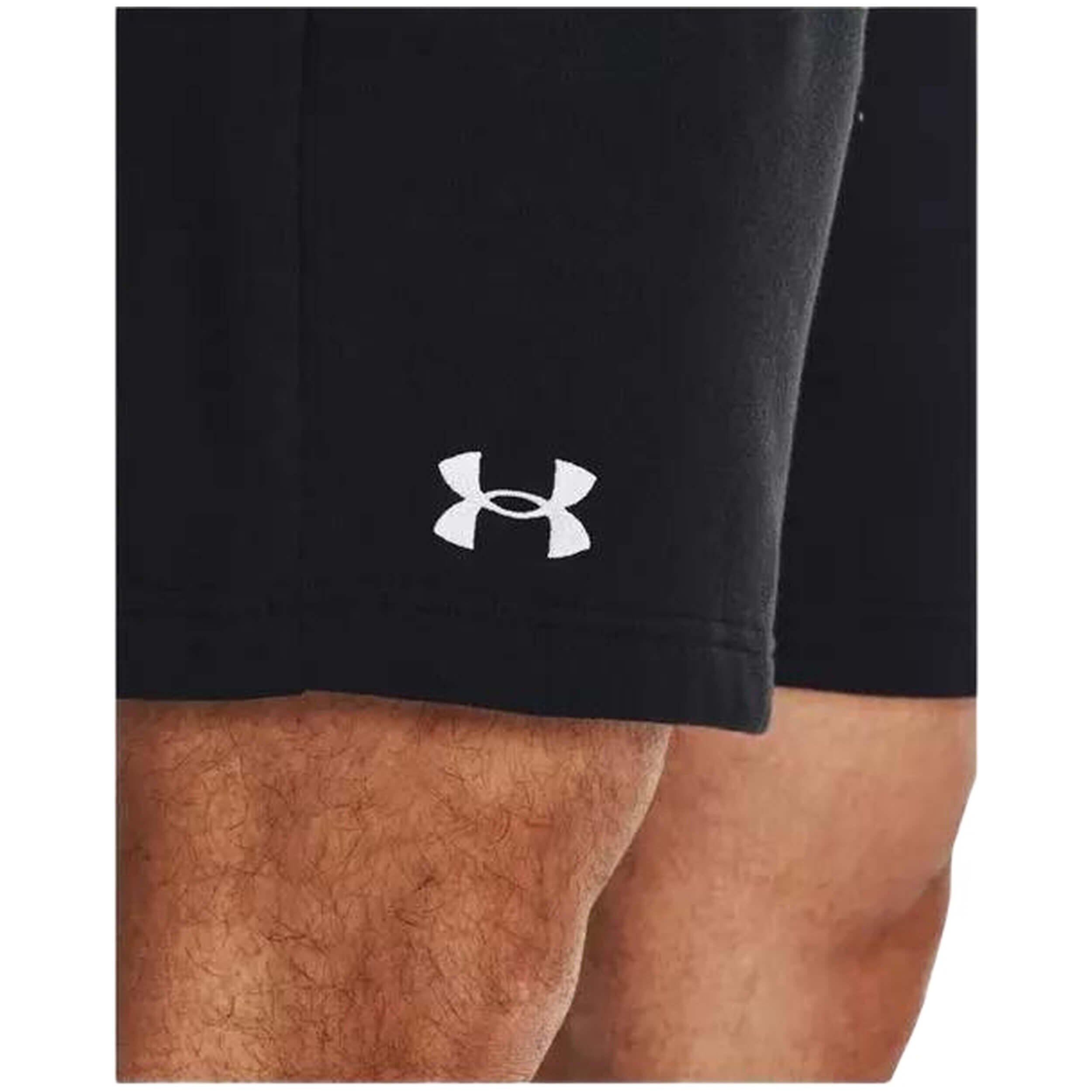 Kurze hose Under armour Rival Fleece für männer 2/7