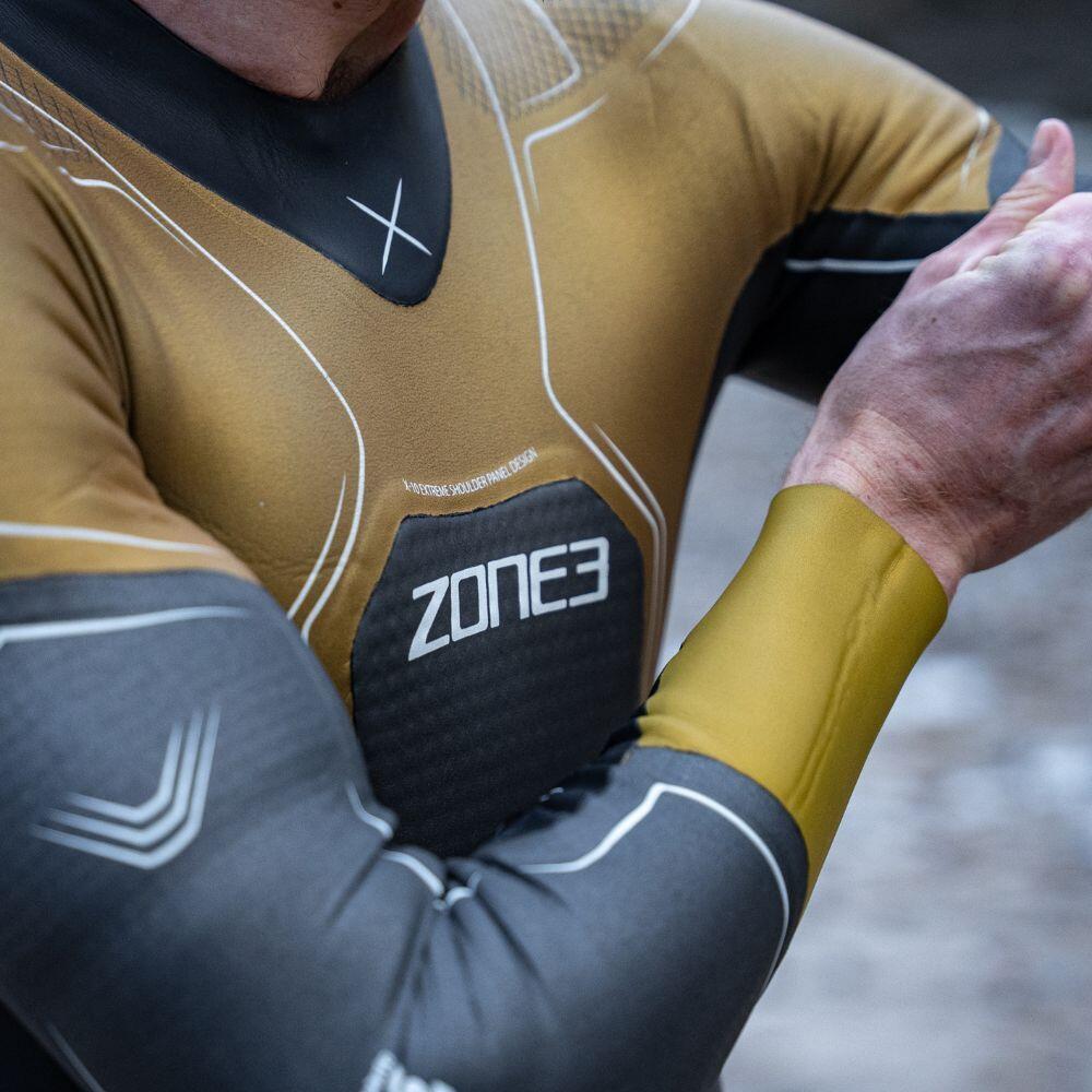 Neopreno hombre Vanquish-X - Limited Edition - Gunmetal/Gold Zone3 5/7