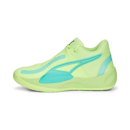 Basketball Shoes for Adults Puma Rise Green
