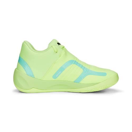 Basketballschuhe für Erwachsene Puma Rise grün 2/7