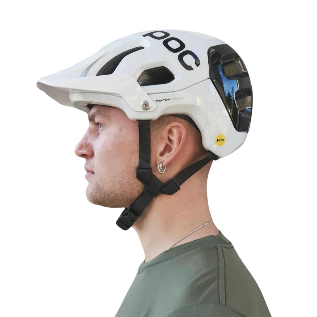 Kask rowerowy POC Tectal Race MIPS biały - L 5/6