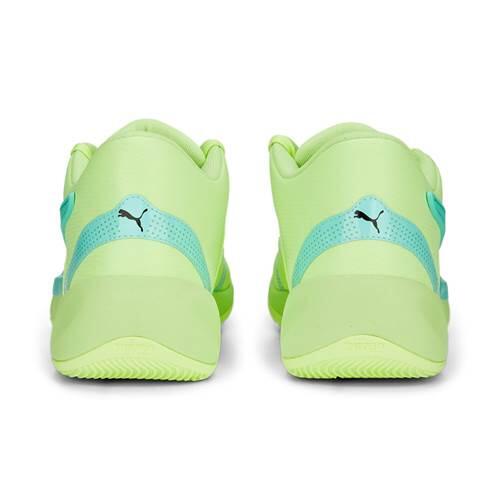 Basketballschuhe für Erwachsene Puma Rise grün 4/7