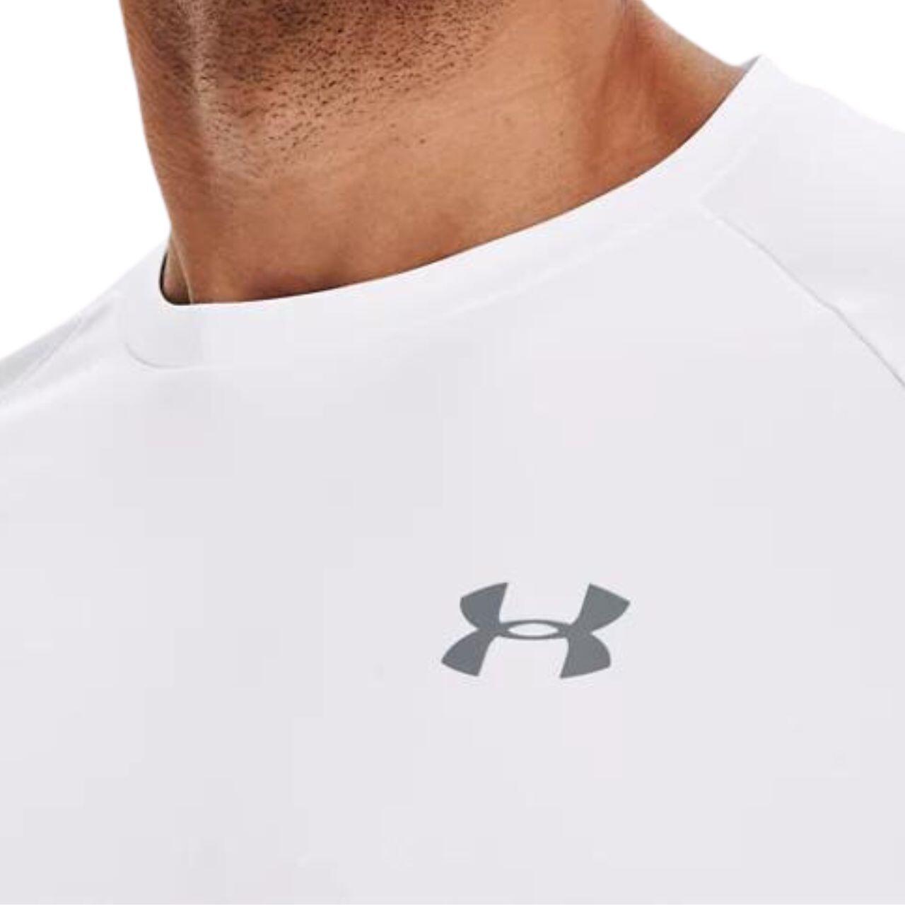 Under Armour Tech 2.0 White Men's Short Sleeve Jersey 4/7