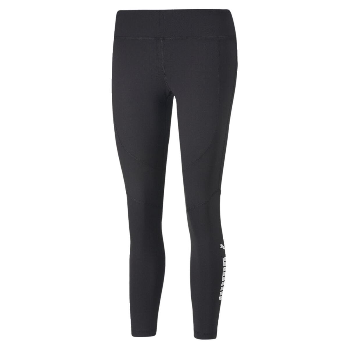 Puma - Puma Train High Waist 7/8 Tight - Legging 7/8 - Blanc|noir - S - Decathlon