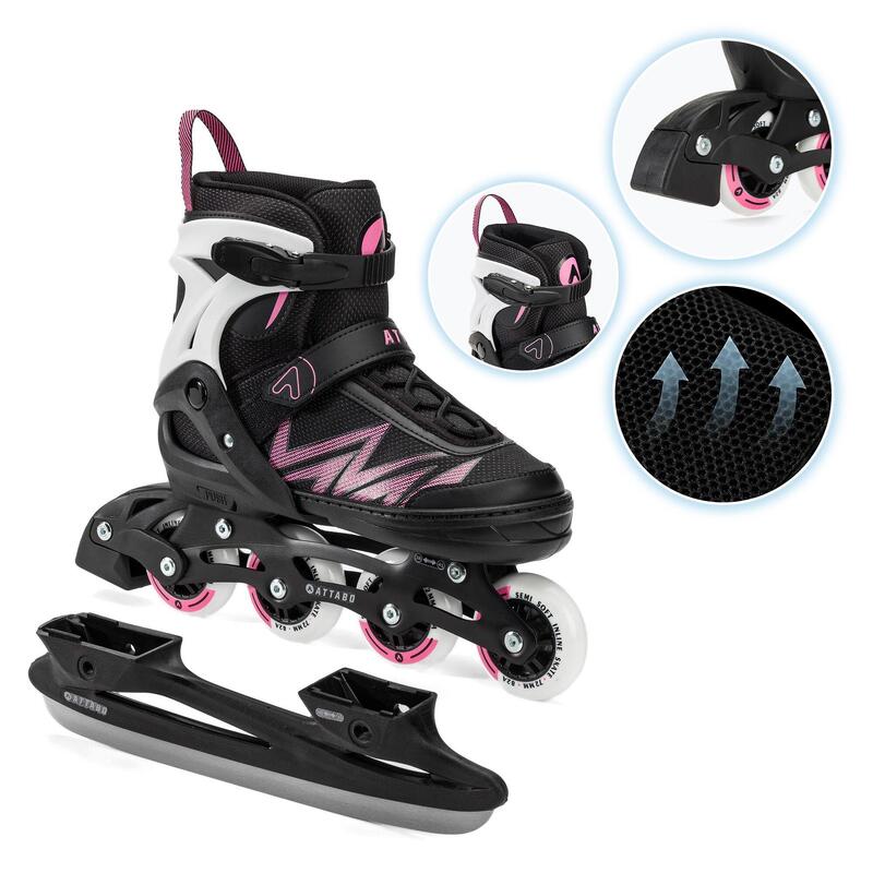 Patins à roues alignées pour enfants ATTABO 2 en 1 Kylo