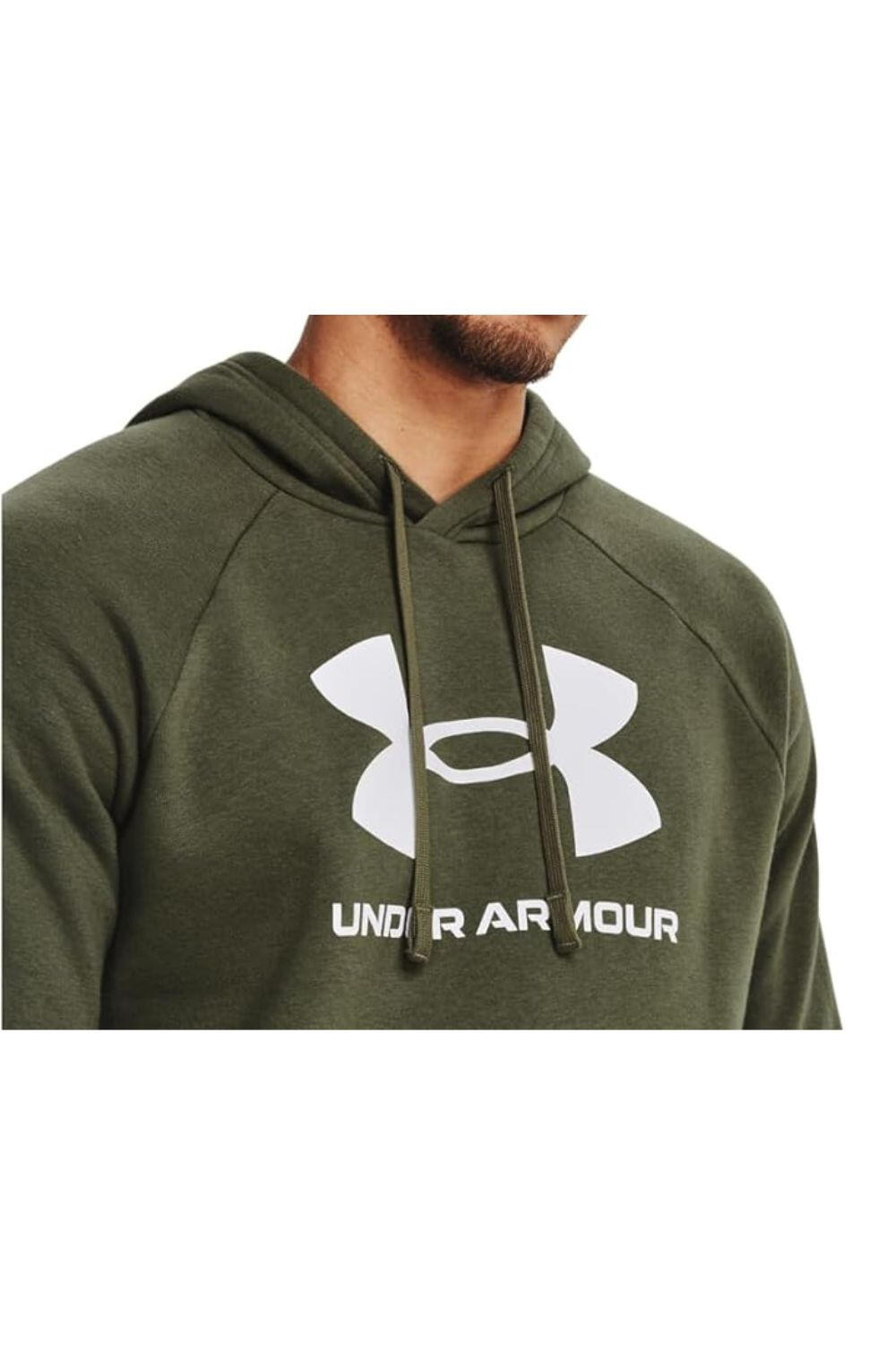 Sweat à capuche Under Armour Fleece Logo pour hommes 4/6