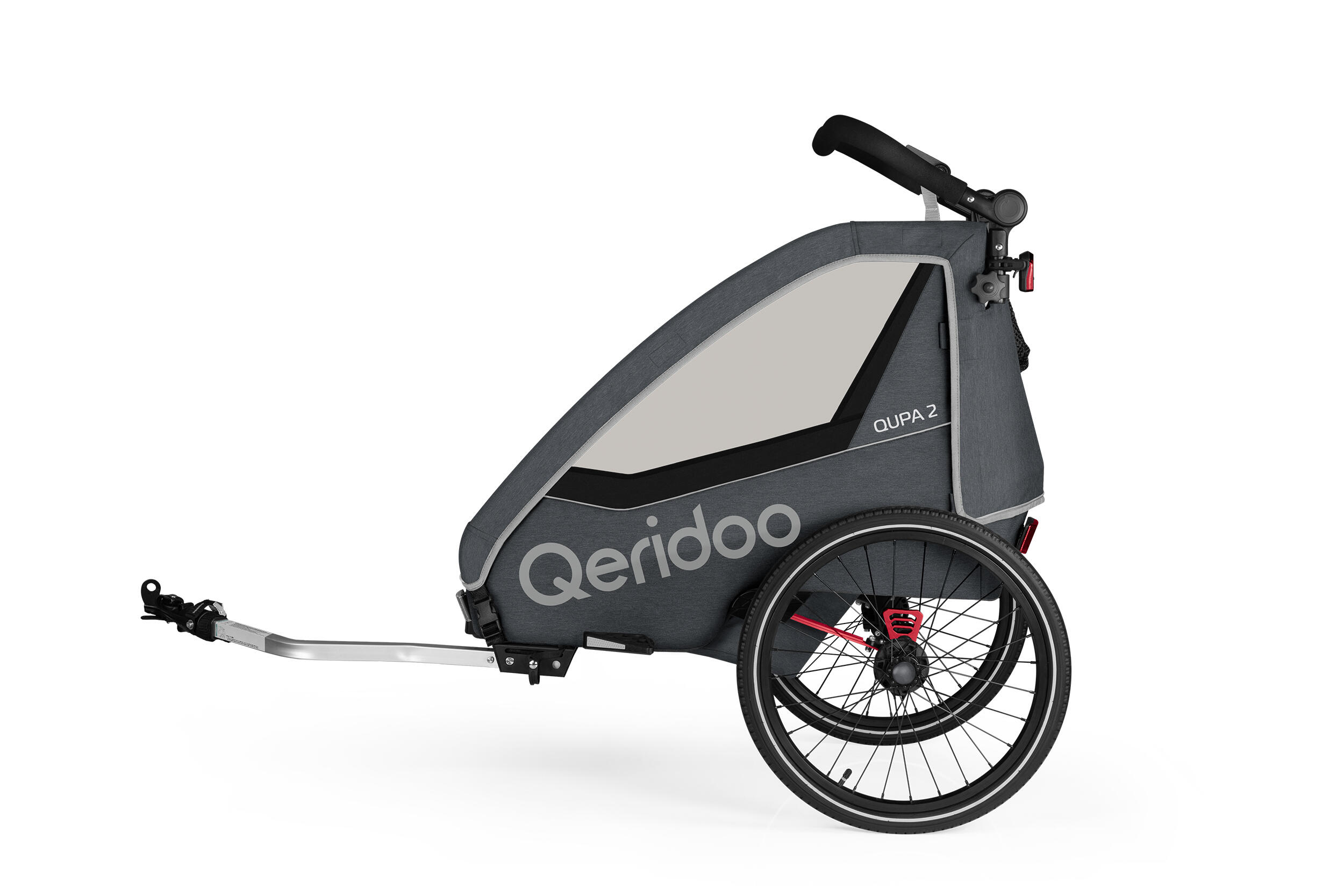 Remorque vélo Qeridoo QUPA 2 3/5