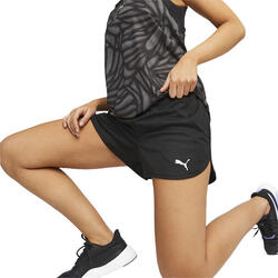 Shorts Puma Train All Day Knit 3 Short, Noir, Femmes