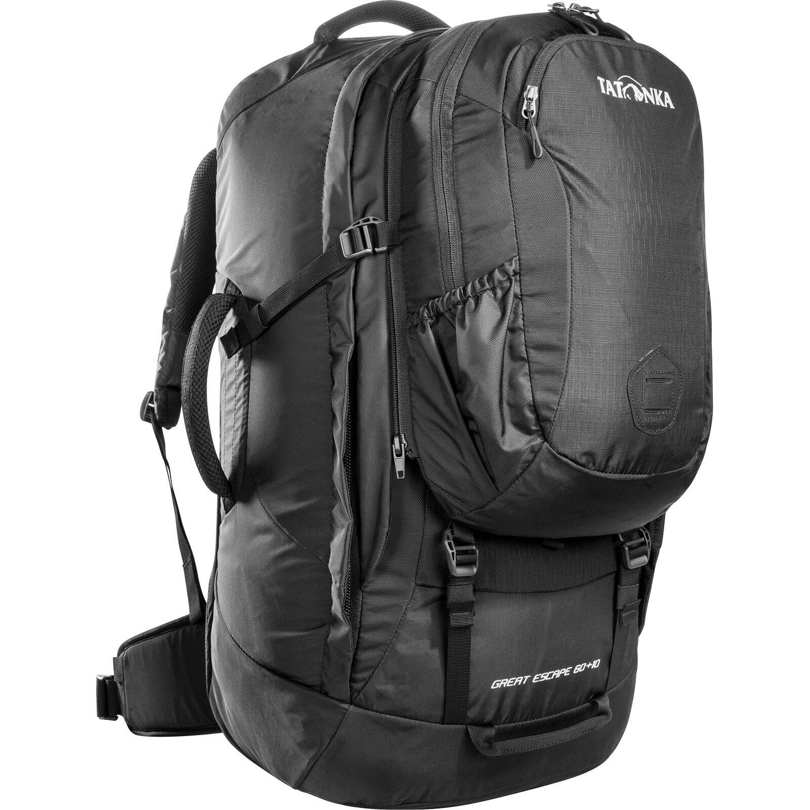 TATONKA Reiserucksack Great Escape 60+10 black