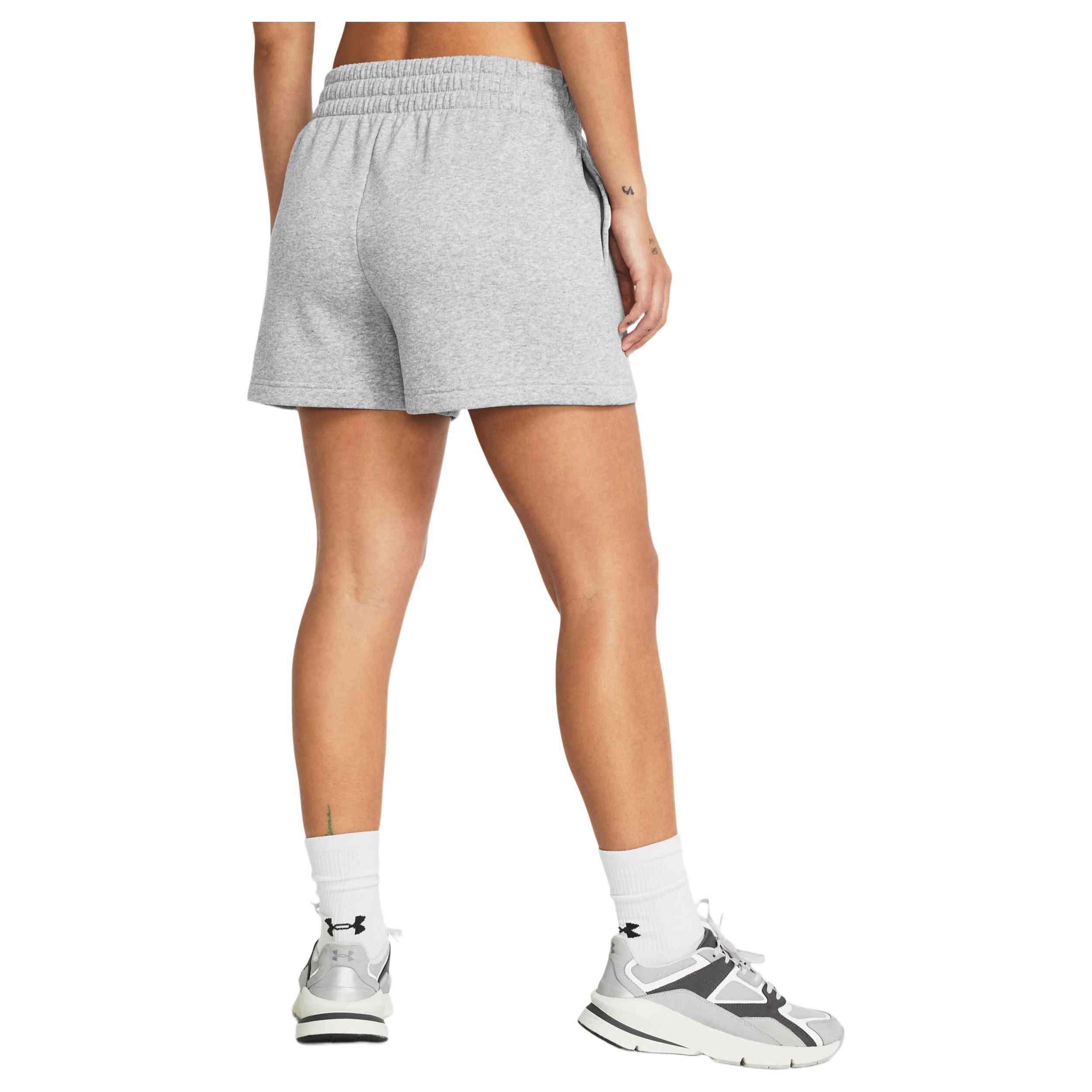 Pantalon corto Under armour Rival Fleece para mujer 3/7