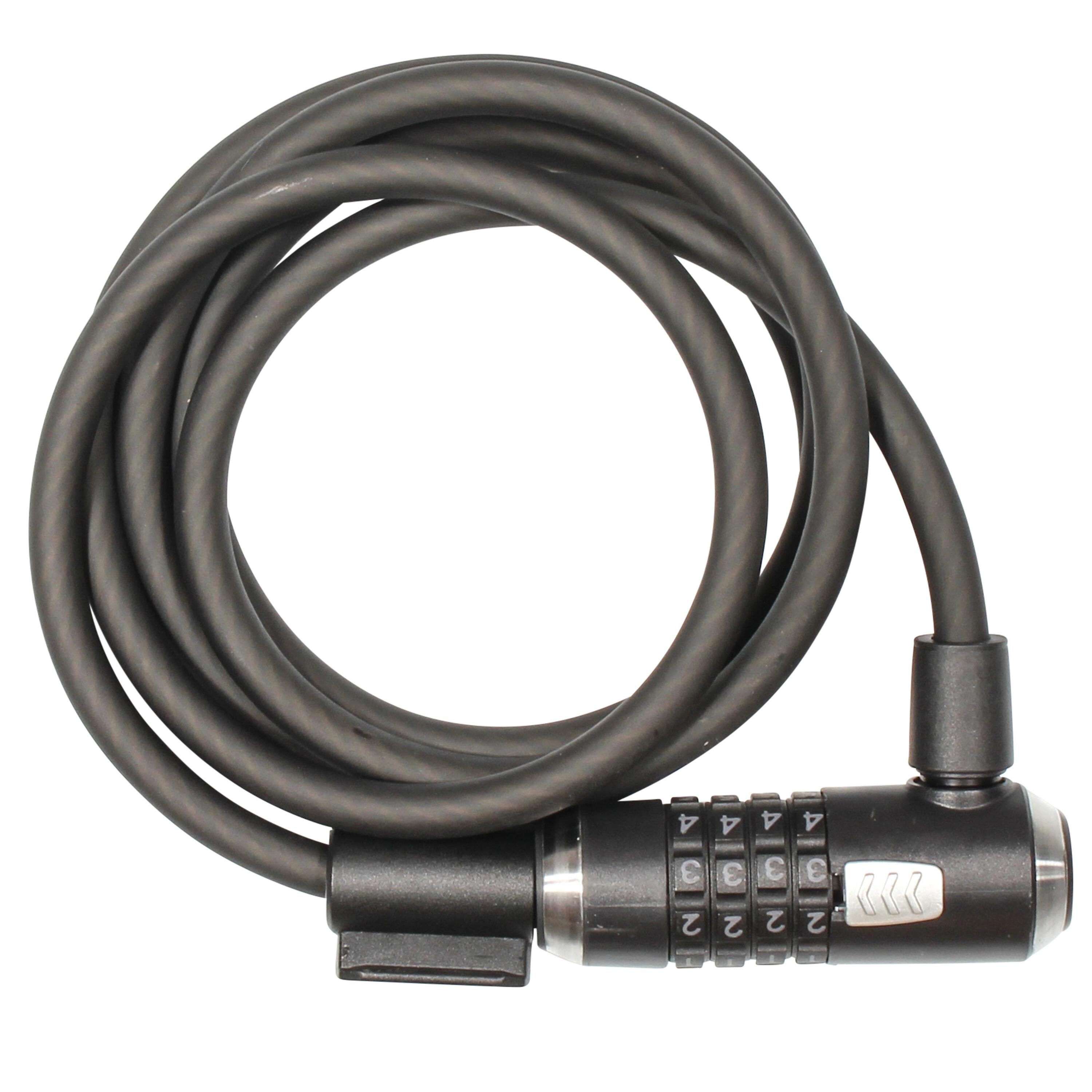 KRYPTONITE Lucchetto per bicicletta Kryptonite KryptoFlex 1018 Combo Cavo