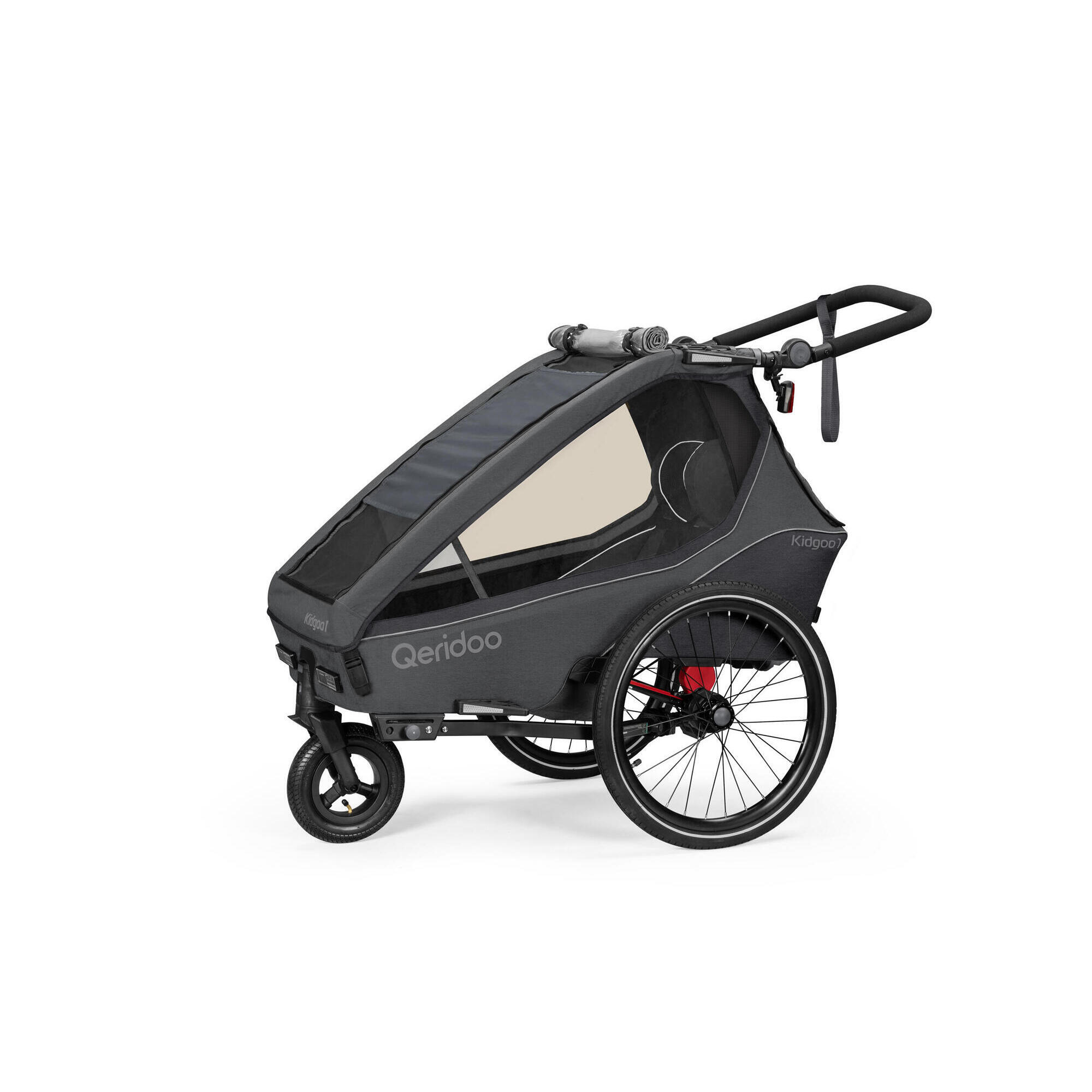 Przyczepka rowerowa Qeridoo Kidgoo 1