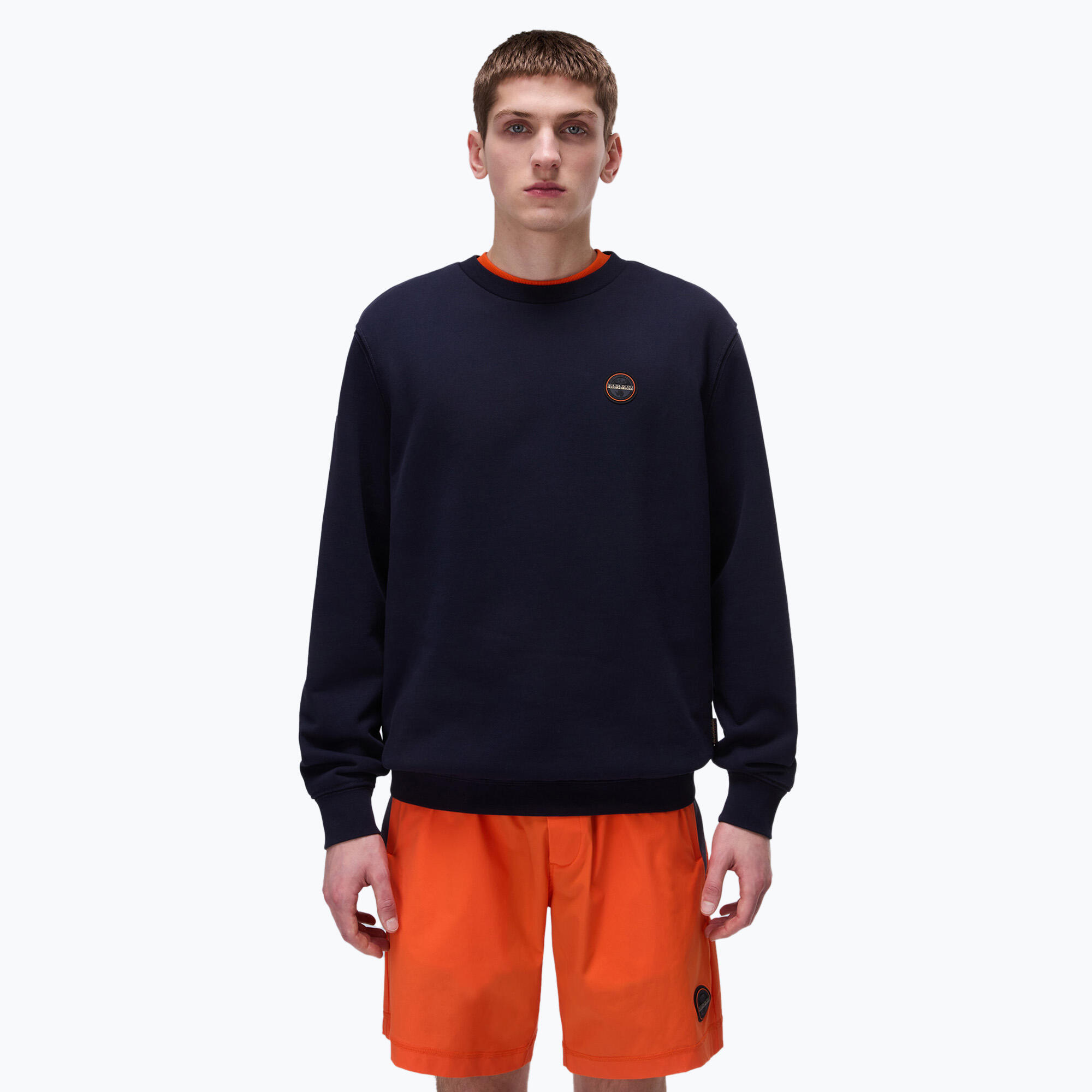 Sweat-shirt homme Napapijri B-Badge C Sum 5/5