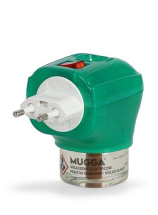 Elektrofumigator na komary i owady MUGGA Elektro + wkład 45 nocy