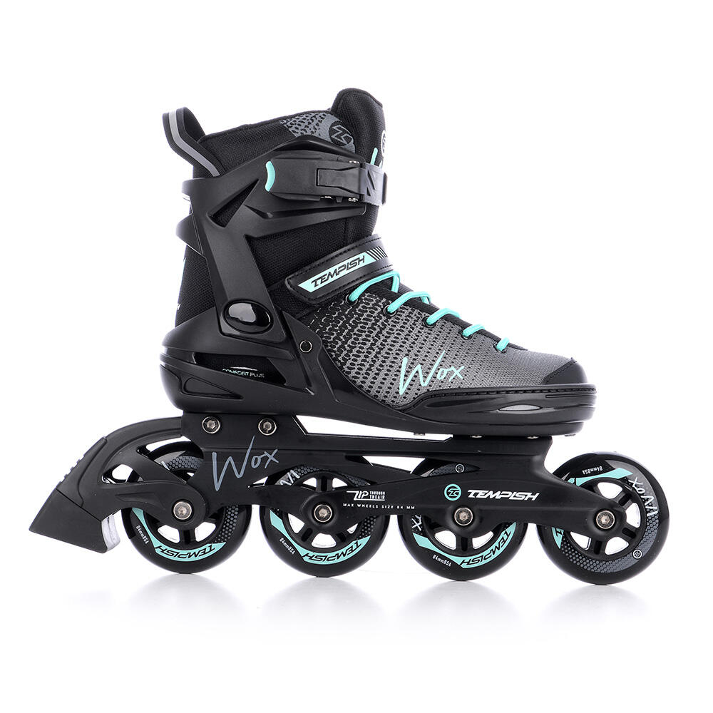 Tempish - Rollers En Ligne Femmes Tempish Wox - Rollers En Ligne - Bleu|vert - 37 - Decathlon