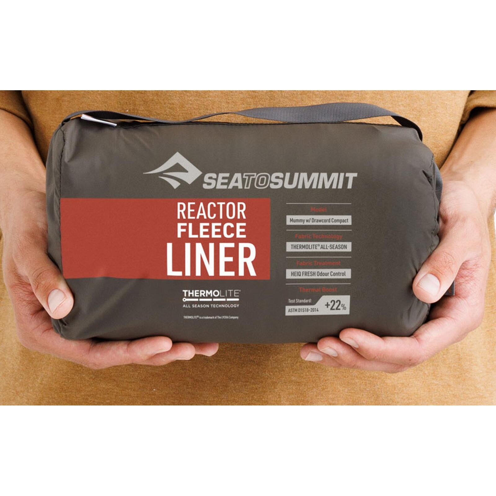 Sea to Summit Reactor Fleece slaapzakvoering Mummie 7/7