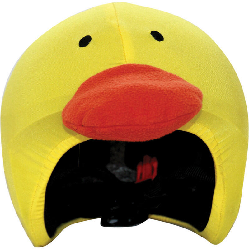 Housse de casque fantaisie - Coolcasc - Canard jaune - Taille unique 4/7